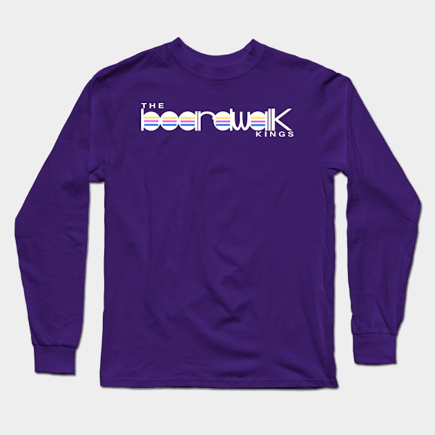 Inverted Boardwalk Kings Font Long Sleeve T-Shirt by theboardwalkkings